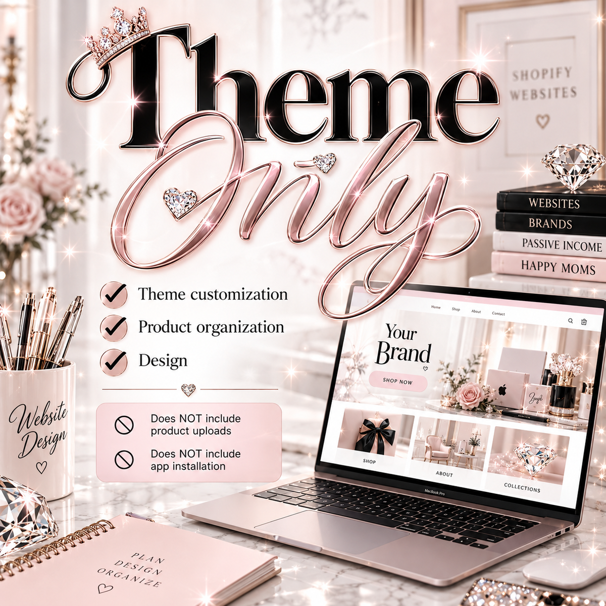 Shopify Website Design - Theme ONLY