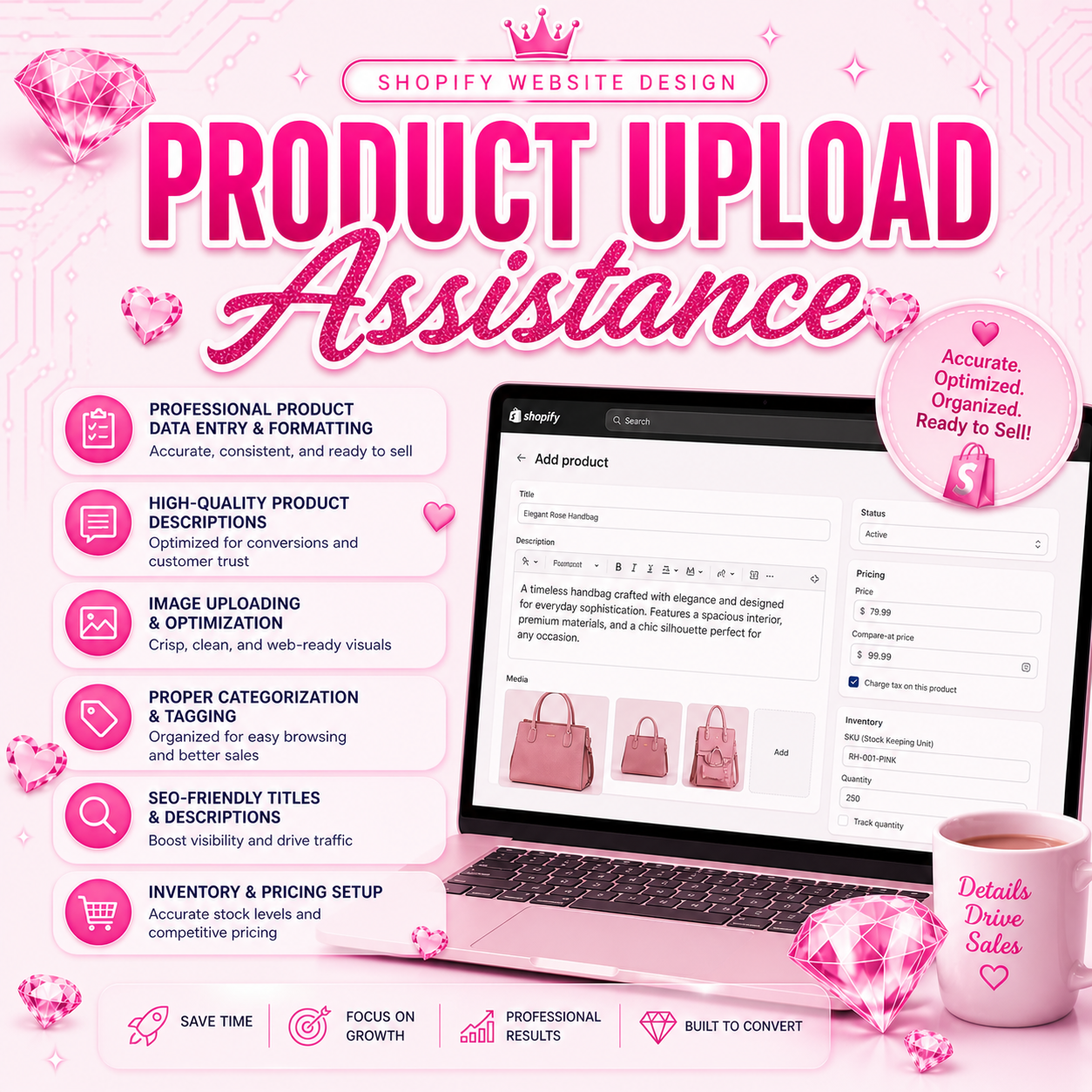 Product Upload Assistance for Shopify